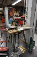 Craftsman 10" radial arm saw with attachments