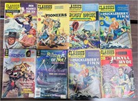 Lot of 8 Vintage Misc Story Comics