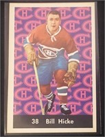 1961 Parkhurst #38 Bill Hicke Hockey Card