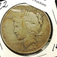 1922 Peace Dollar $1