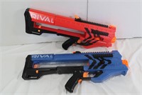 2 Hasbro Rival Nerf Guns