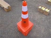 28" Construction Safety Cones (QTY 10)