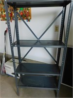 Metal Shelving Unit with 4 Shelves