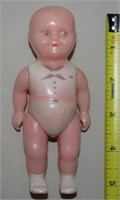 Vtg Renwal Plastic No9 Baby Toddler Sailor Doll 5"