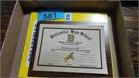 Belleville Wildcats High School Folders / Award