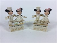 Lenox Disney Mickey & Minnie's Music Boxes