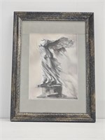 VOICE OF SAMOTHRACE SIGNED WATERCOLOR