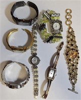 F - LOT OF 7 WATCHES (B3)