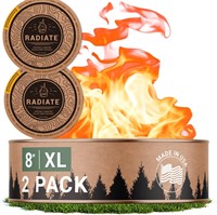 Radiate 2 Pack XL 8 Portable Campfire