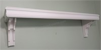 Large White Shelf 12x45