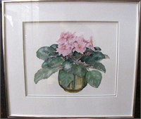 LAURA COUTTS WATERCOLOUR c1986