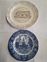Two Church Plates