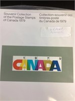 Canada post souvenir collection 1979