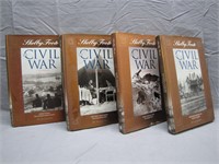 Vintage Set Of Shelby Foote Civil War Books
