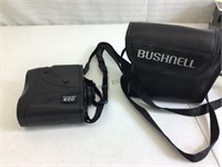 Bushnell Yardage Pro 400 binoculars with case.
