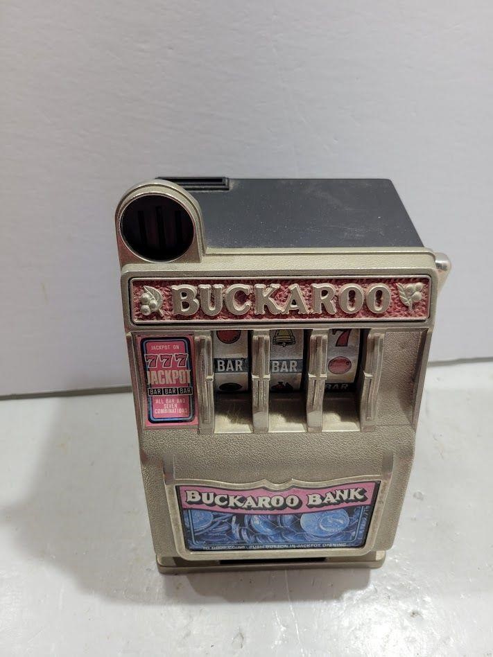 1980s Buckaroo Slot Machine Bank