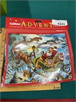 Vintage Christmas advent calendar