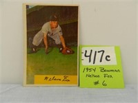 Nelson Fox 1954 Bowman #6