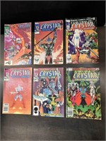 Marvel Crystar Crystal Warrior Comic Book Lot
