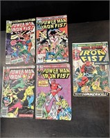 Marvel Powerman & Iron Fist Comic Book Lot