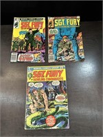 SGT Fury Comic Book Lot