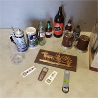 Beer Bottles and Collectables