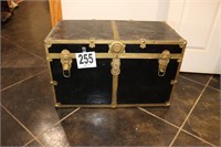 Vintage Trunk with Tray (Basement)