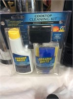 Cooktop cleaning kit