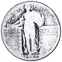 1927-S Standing Liberty Quarter NICELY CIRCULATED