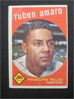 1959 TOPPS #178 RUBEN AMARO PHILLIES