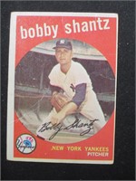 1959 TOPPS #222 BOBBY SHANTZ YANKEES