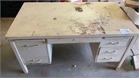 Metal desk