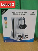 Lot of 3, NexiGo PS5 Accessories Cooling Stand wit