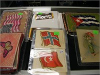60+ COUNTRY SM. MED & LARGE FABRIC SWATCHES-FLAGS