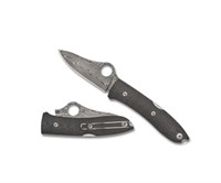 Spyderco Sypopera Damasteel Thor Sprint Run Knife