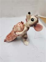 Vintage Mouse with Sausage Japan