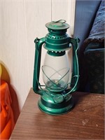 Green Metal Barn Lantern