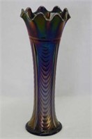 Drapery Variant 9" vase - blue