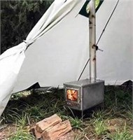 $299 - Outdoor Mini Wood Stove Tent Warmer