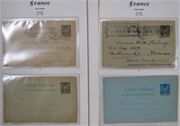 FRANCE COVERS & FIRST DAY COVERS USED FINE-VF