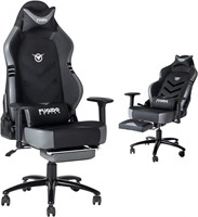 COLAMY 1325F-Grey Gaming Chair, 350lbs, Grey