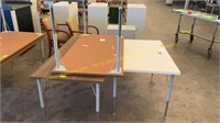2 ct 58x29 and 1ct  48x20 work table with legs