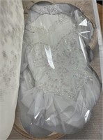 WEDDING GOWN IN PRESERVATION BOX