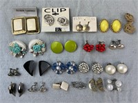 20 Sets of Costume Jewelry Earrings