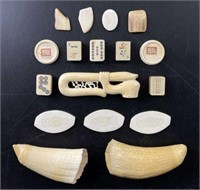 Selection of Bone Decor & More