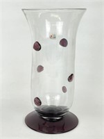 Blenko Handmade Art Glass Vase