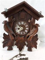 German Made Bird & Leaves Cuckoo Clock