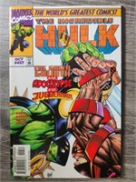 Incredible Hulk #457 (1997) WAR HULK vs JUGGERNAUT
