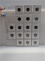 Page (17) Mixed Date 35% Silv War Nickels