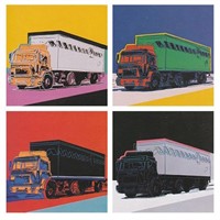Trucks Giclee by Andy Warhol